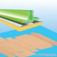 700mm Długość 13mm Standardowe Wstecz lub 9mm Narrow Powrót Pressboard Bigowanie Matrix Klej fałdowanie kanał dla diemaking