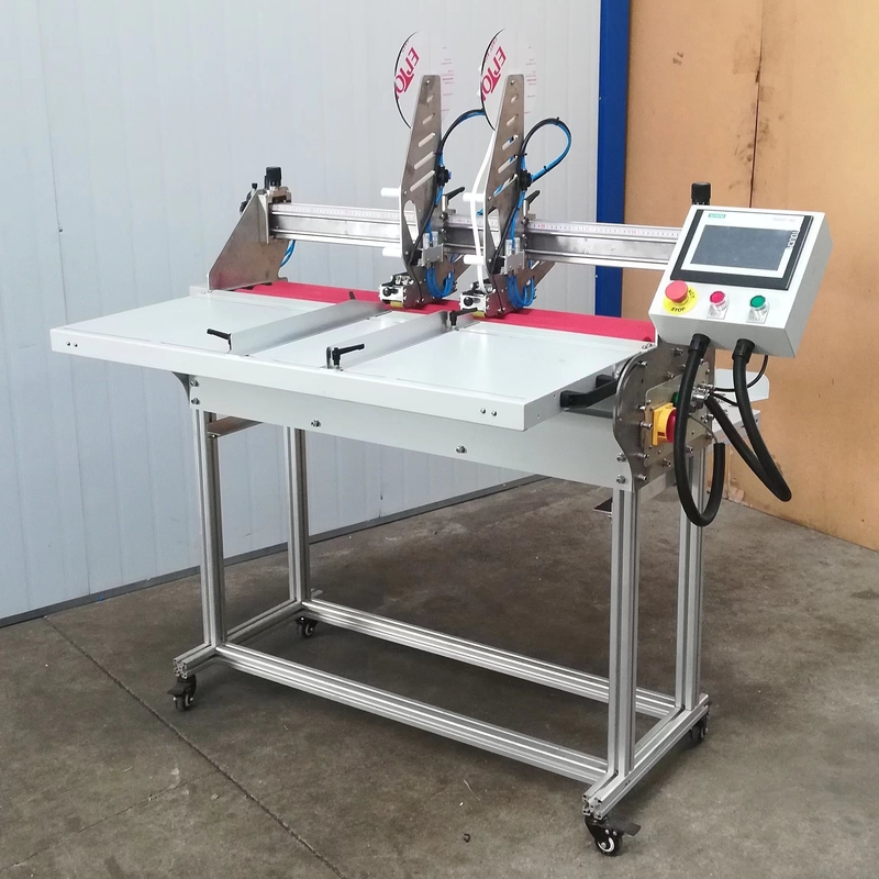 Półautomatyczna maszyna do produkcji taśm dwustronnych z PCV Papier Tektura Tektura falista Drewniana