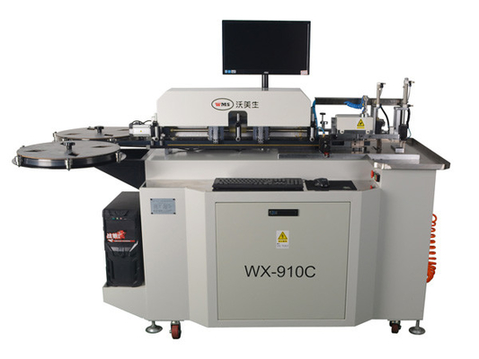 W pełni automatyczna automatyczna giętarka z wycinaniem i krawędziowaniem do gięcia Model 910C do linijki stalowej 1,5/2/3pt